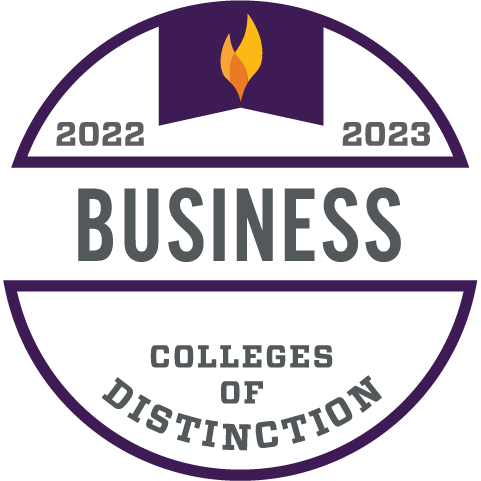 2019-2020 business colleges of distinction logo