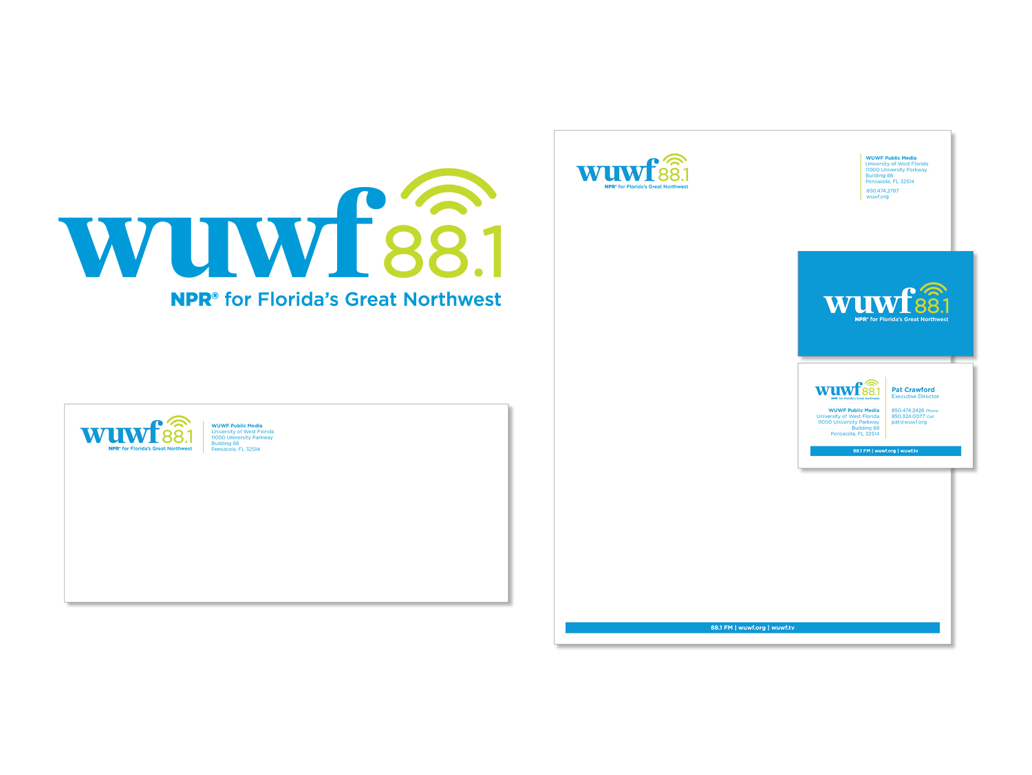 WUWF stationery