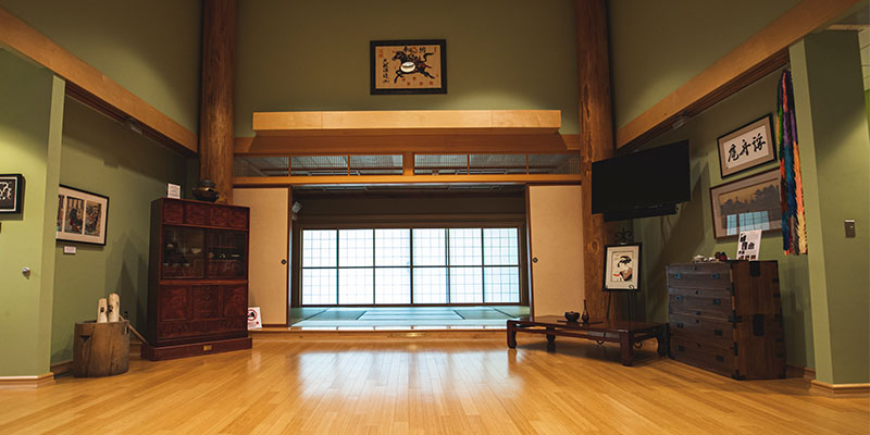 A photo inside the Japan House