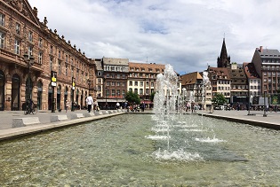 Fountain in Strasbourg
