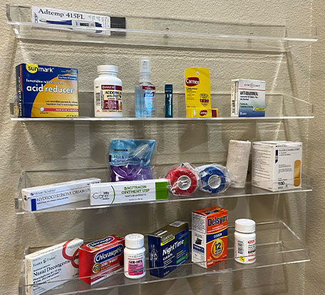 Photos of current over the counter medications