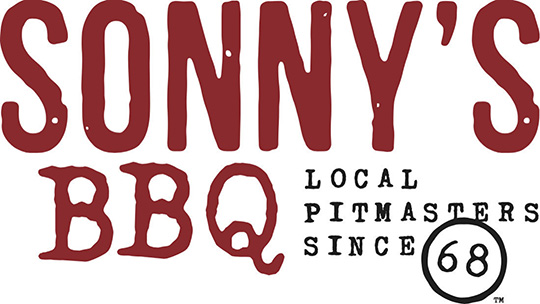 sonny's bbq local pitmasters since 68 logo