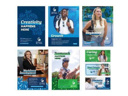 UWF institutional advertising examples