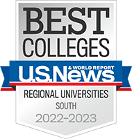 us news and world report best regional university south 2022 badge