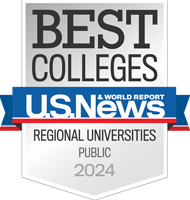 us news and world report best regional university public badge
