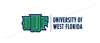 Example of UWF logo improperly stretched out