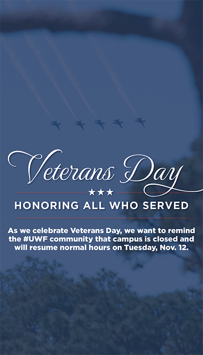 veterans day social media announcement example