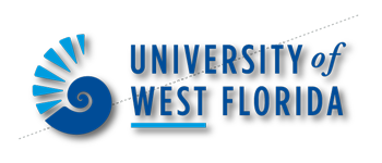 UWF logo shown with improper drop shadow effect