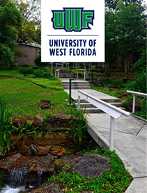 Staired walkway leading up to the UWF School of Education building