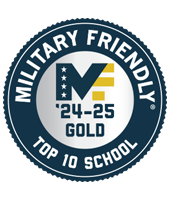 military friendly school badge 2024-25