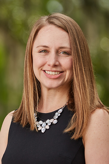 Katie Riesenberg outdoor headshot.