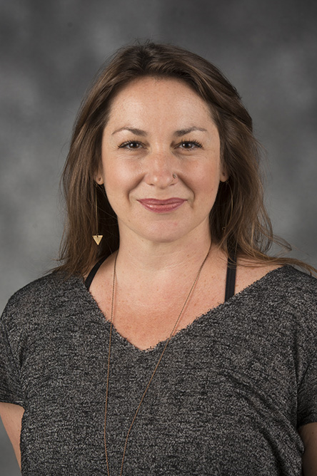 Valerie George indoor headshot.