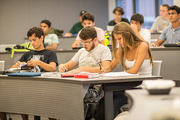 students in classroom