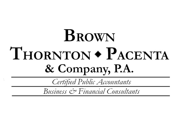 Brown, Thornton, Pacenta Certified Public Accounts logo signature
