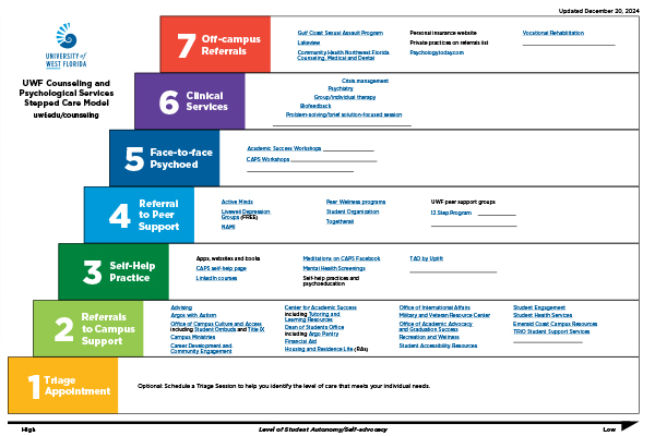 CAPS Stepped Care Model