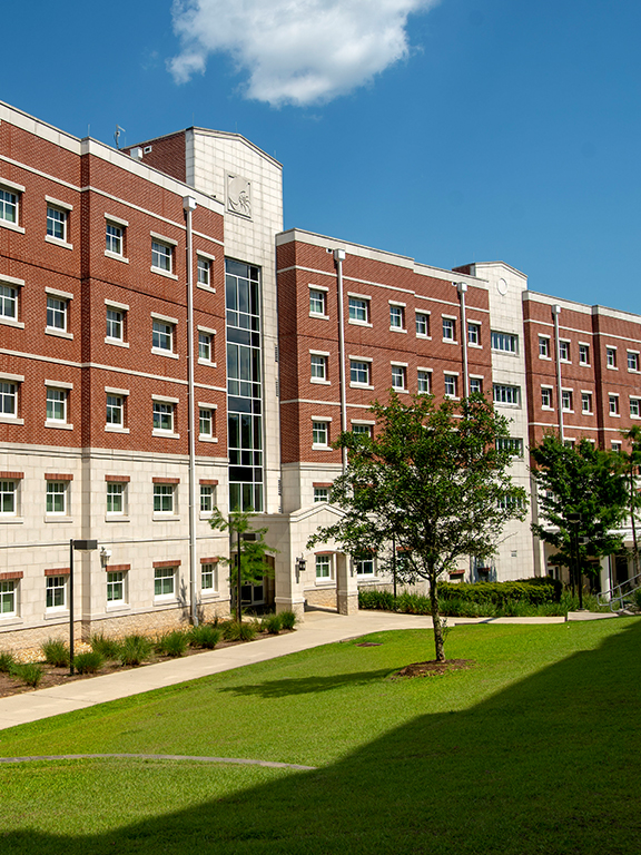 Residents Hall on campus