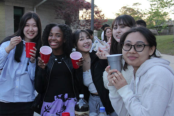 Students at a Global Quarter Social