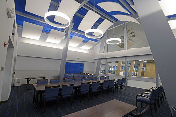 Nautilus Chamber space in the University Commons on the UWF Pensacola campus.