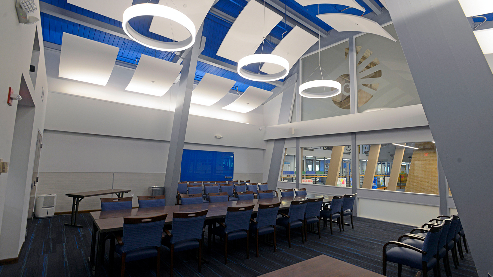 View of the Nautilus Chamber and the window that oversees the Great Hall