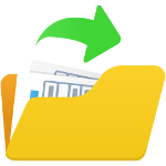 Icon of an open file folder.