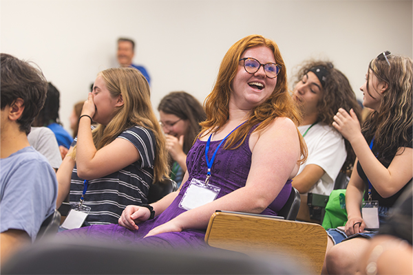 students in attendance at leadership summit
