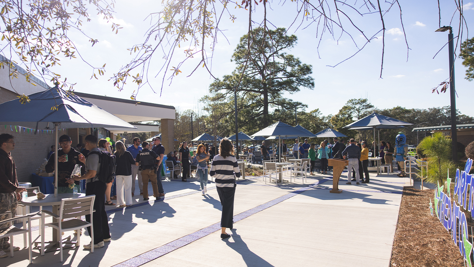 Patio West outdoor event