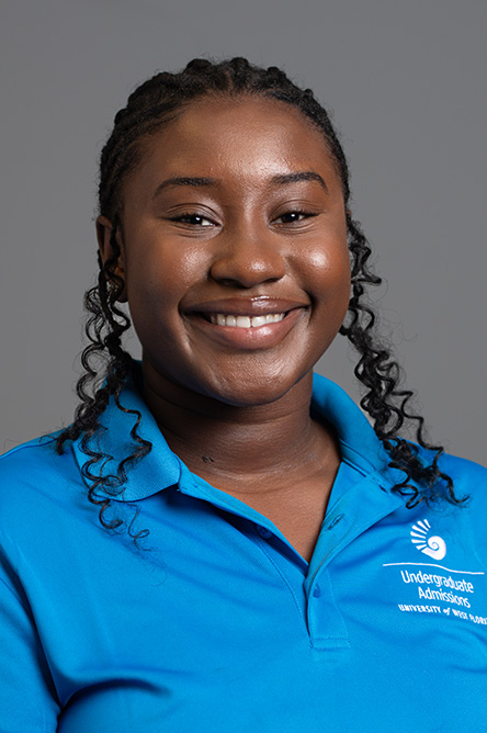 Kiah Bryant orientation leader photo