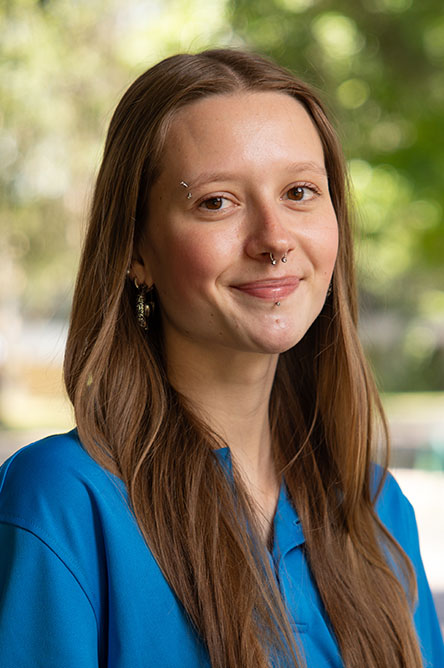 Camdyn Atkins orientation leader photo
