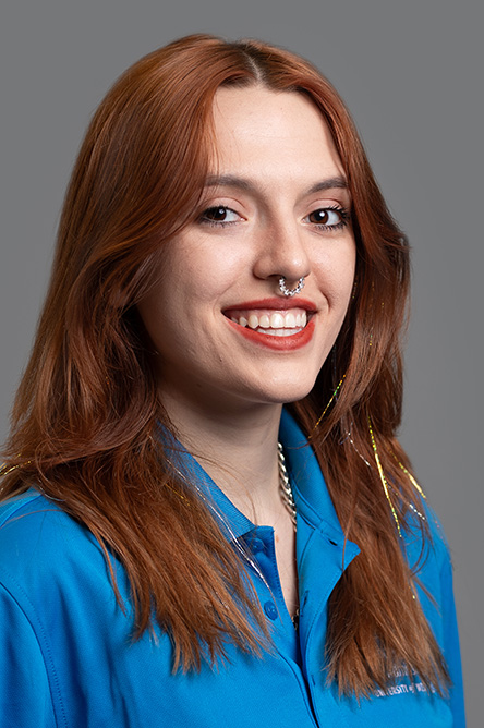 Annika Milhous orientation leader photo