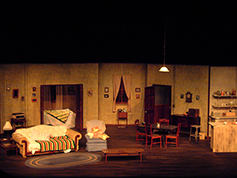 The set of UWF Theatres production of A Raisin in the Sun