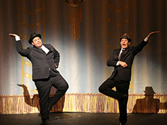 Students performing in UWF Theatres production of Kiss Me Kate