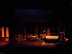 The set of UWF Theatres production of Rainmaker