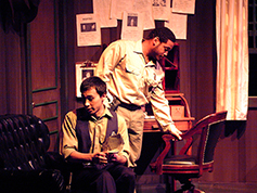 Students performing in UWF Theatres production of Rainmaker