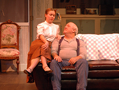 Students performing in UWF Theatres production of Rainmaker