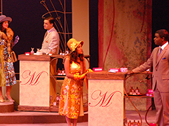 Students performing in UWF Theatres production of She Loves Me