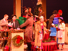 Students performing in UWF Theatres production of She Loves Me