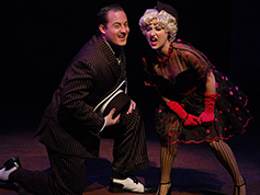 Students performing in UWF Theatres production of Guys and Dolls