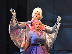 Students performing in UWF Theatres production of Grease