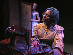 Students performing in UWF Theatres production of Intimate Apparel