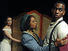 Students performing in UWF Theatres production of Intimate Apparel