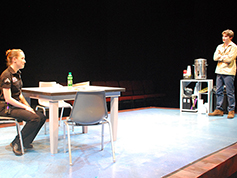Students performing in UWF Theatres production of Reasons to be Pretty