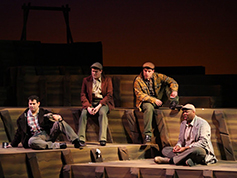 Students performing in UWF Theatres production of Floyd Collins