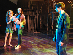 Students performing in UWF Theatres production of Pericles