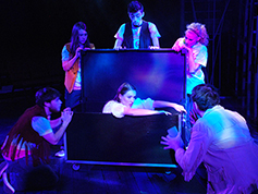 Students performing in UWF Theatres production of Pericles