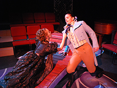 Students performing in UWF Theatres production of Illyria