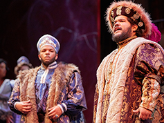 Students performing in UWF Theatres production of Romeo and Juliet