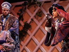 Students performing in UWF Theatres production of Romeo and Juliet