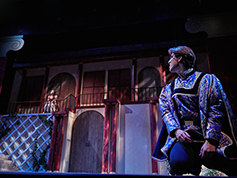 Students performing in UWF Theatres production of Romeo and Juliet
