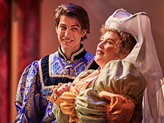 Students performing in UWF Theatres production of Romeo and Juliet