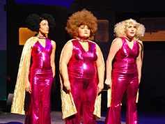 Students performing in UWF Theatres production of The Great American Trailer Park Musical